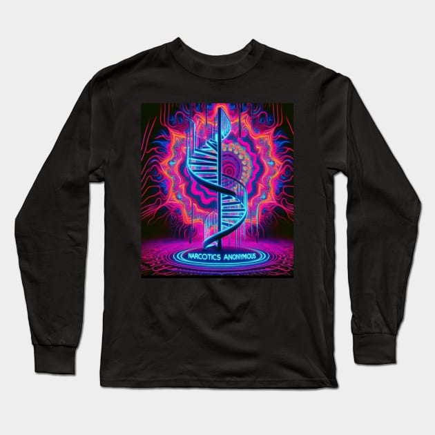 Narcotics Anonymous Long Sleeve T-Shirt by Out of the world